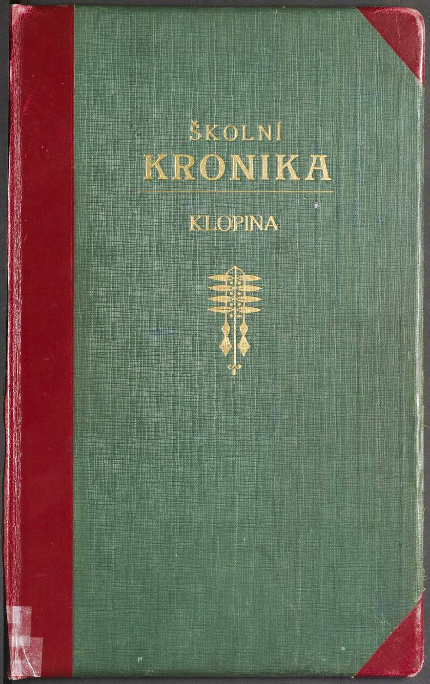 Školní kronika 1930-1999